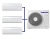 Samsung WindFree™ Multi Split Klima 1+3 Sistem 9000 + 12000 + 12000 BTU Duvar Tipi AJ068TXJ2KH Dış Ünite