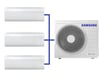Samsung WindFree™ Multi Split Klima 1+3 Sistem 9000 + 12000 + 12000 BTU Duvar Tipi AJ068TXJ2KH Dış Ünite