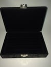 CAMSIZ YÜZÜK , KOL DÜĞMESİ KUTUSU, RING AND CUFFLINK JEWELRY ROLL BOX 