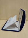12 ADET TOPTAN KADİFE CAM GÖRÜNÜMLÜ TAKIM KUTUSU, VELVET & SUEDE SET BOX WITH WINDOW