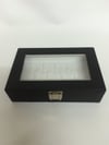 CAMLI YÜZÜK KUTUSU, RING  JEWELRY BOX WITH WINDOW