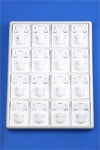 48'Lİ PLASTİK TAKIM TABLASI , 48 PCS PLASTIC SET TRAY FOR JEWELRY