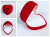 KALP YÜZÜK KUTUSU - HEART RING BOX