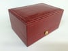 DERİ KOL DÜĞMESİ KUTUSU, DERİ ALYANS KUTUSU, LEATHER WEDDING RING BOX, LEATHER CUFFLINK BOX