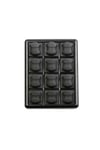 12'Lİ PLASTİK YÜZÜK TABLASI , 12 PCS PLASTIC RING TRAY FOR JEWELRY