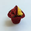 KADİFE SEPET YÜZÜK KUTUSU, VELVET BASKET JEWELRY RING BOX , SUEDE BASKET JEWELRY RING BOX
