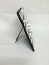 DERİ KOLYE TABLASI , LEATHER NECLACE TRAY FOR JEWELRY - JEWELRY DISPLAY 