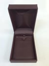 DERİ KOLYE KUTUSU, DERİ PANDANTIF KUTUSU, KOLYE KUTUSU, DERİ MÜCEVHER KUTUSU, LEATHER NECKLACE BOX, PENDANT BOX FOR JEWELRY