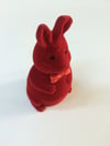 KADİFE TAVŞAN YÜZÜK KUTUSU, VELVET RABBIT JEWELRY RING BOX , SUEDE RABBIT JEWELRY RING BOX