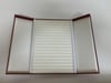 YÜZÜK KUTUSU CAMSIZ ÇOKLU , RING BOX  FOR MANY RING 