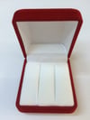 KADİFE ALYANS KUTUSU , KADİFE KOLDÜĞME KUTUSU, KADİFE YÜZÜK KUTUSU , JEWELRY WEDDING RING BOX, CUFFLINK BOX, JEWELRY RING BOX