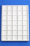 48'Lİ PLASTİK BÖLMELİ TABLA , 48 PCS PLASTIC COMPARTMENTS TRAY FOR JEWELRY