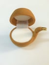 KADİFE PİPO YÜZÜK KUTUSU, VELVET PIPE JEWELRY RING BOX , SUEDE PIPE JEWELRY RING BOX