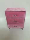 ÇEKMECELİ MÜCEVHER KUTUSU , DRAWER JEWELRY BOX