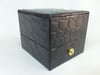 DERİ YÜZÜK KUTUSU, DERİ MÜCEVHER KUTUSU, LEATHER RING BOX FOR JEWELRY 