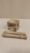 AHŞAP ZAR HEŞTEK TAKIMI , WOODEN  DAPPING  SET