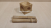 AHŞAP ZAR HEŞTEK TAKIMI , WOODEN  DAPPING  SET