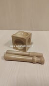 AHŞAP ZAR HEŞTEK TAKIMI , WOODEN  DAPPING  SET