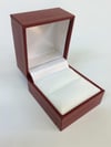 DERİ YÜZÜK KUTUSU, DERİ MÜCEVHER KUTUSU, LEATHER RING BOX FOR JEWELRY