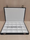CAMSIZ BÖLMELİ 20 GÖZLÜ KUTU, JEWELRY BOX 20 COMPARTMENTS 