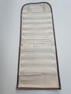 ÇITÇITLI MÜCEVHER KÜPE RULOSU , CLICK EARING CARRYING BAG , JEWELRY ROLL 