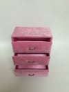 ÇEKMECELİ MÜCEVHER KUTUSU , DRAWER JEWELRY BOX