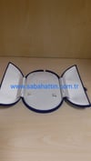 KADİFE ÇİFT KAPAK TAKIM KUTUSU , VELVET & SUEDE JEWELRY SET BOX