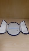 KADİFE ÇİFT KAPAK TAKIM KUTUSU , VELVET & SUEDE JEWELRY SET BOX