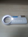 MERCEKLİ EL BÜYÜTEÇİ, IŞIKLI EL BÜYÜTEÇİ, HAND MAGNIFIER WITH LIGHT
