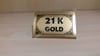 METAL VİTRİN LEVHASI 21K , METAL WINDOW WRITING 21K 
