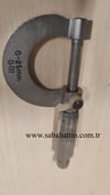 MİCROMETRE, MICROMETER  0-25MM