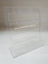 PLEKSİ KÜPELİK, KÜPELİK, PLEXI EARING DISPLAY, EARING DISPLAY