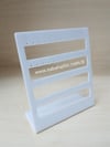 PLEKSİ KÜPELİK, KÜPELİK, PLEXI EARING DISPLAY, EARING DISPLAY