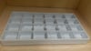 YİRMİ DÖRT  BÖLMELİ  PLASTİK TOPTANCI TABLASI, PLASTİK KUYUMCU TABLASI,  PLASTİK ORGANIZER, PLASTIC WHOLESALER TRAY, PLASTIC ORGANIZER