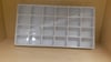 YİRMİ DÖRT  BÖLMELİ  PLASTİK TOPTANCI TABLASI, PLASTİK KUYUMCU TABLASI,  PLASTİK ORGANIZER, PLASTIC WHOLESALER TRAY, PLASTIC ORGANIZER