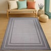 Açık Gri Antrasit Renk Modern Sisal Halı 3936a Açık Gri AntrasitMarkaev