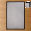 Açık Gri Renk Modern Sisal Halı 3936a Açık Gri SiyahMarkaev