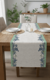 Aqua Flora Pamuklu Masa Runner 0064– 50x150 cmMarkaev