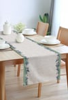 Aqua Flora Pamuklu Masa Runner 0064– 50x150 cmMarkaev