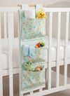 Askılı Organizer Tavşan Desenli Üçlü 55x20Markaev