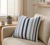 Azure Stripe Kırlent KılıfıMarkaev
