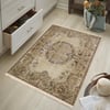 Bej Madalyon Vintage Kilim Dokuma Taban Halı 319 YNGMarkaev