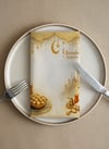Bej Ramadan Kareem Pamuklu 4'lü Peçete TakımıMarkaev