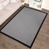 Bej Renk Modern Sisal Halı 3935a Açık Gri SiyahMarkaev