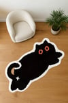 Black Cat Baskılı Dokuma Taban Halı 214 YNGMarkaev