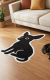 Black Chihuahua Dokuma Taban Halı 432 YNGMarkaev