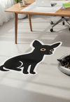 Black Chihuahua Dokuma Taban Halı 432 YNGMarkaev