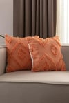 Bohem Püskül Detaylı Kırlent Kılıfı 2'liMarkaev