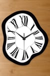 Clock Baskılı Dokuma Taban Halı 208 YNGMarkaev