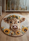 Cute Animal Baskılı Dokuma Taban Halı 516 YNGMarkaev